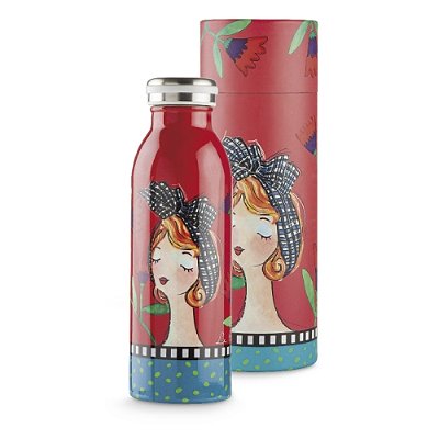 GARRAFA SQUEEZE VERMELHA LE PUPAZZE