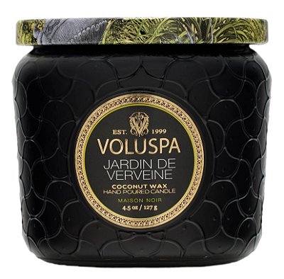 VELA POTE VIDRO +35H JARDIN DE VERVEINE