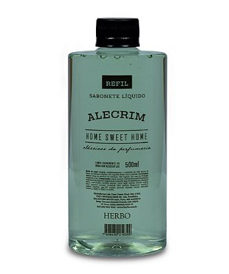 REFIL SABONETE LIQUIDO - ALECRIM - HOME SWEET HOME