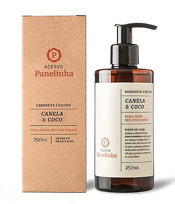 Sabonete Líquido Canela & Coco - Acervo Panelinha