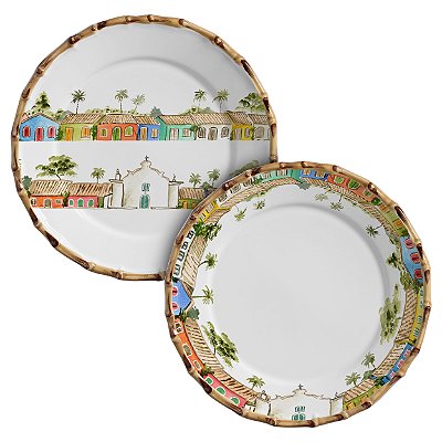 PRATOS RASOS QUADRADO TRANCOSO