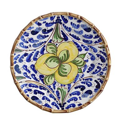 PRATOS SOBREMESA GROVE LEMON AMARELO