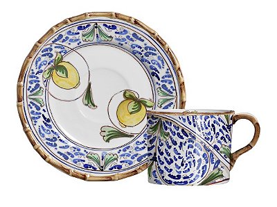 XICARAS DE CHA GROVE LEMON AMARELO