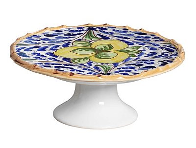 PORTA PETIT FOUR GROVE LEMON AMARELO