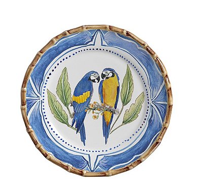 PRATOS SOBREMESA PARROT PARADISE ARARA
