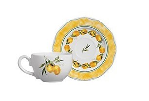XÍCARAS DE CHÁ CITRON