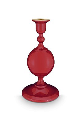 Castiçal 24 Sphere Vermelho Escuro - Home Accessories