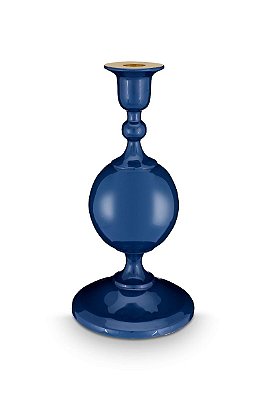Castiçal 24 Sphere Azul Marinho - Home Accessories