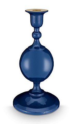 Castiçal 24 Sphere Azul Marinho - Home Accessories