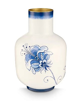 Vaso de Metal 36 Pip & The Blue Bird Azul - Home Accessories