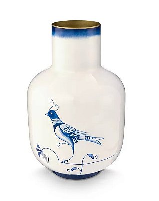 Vaso de Metal 30 Pip & The Blue Bird Azul - Home Accessories