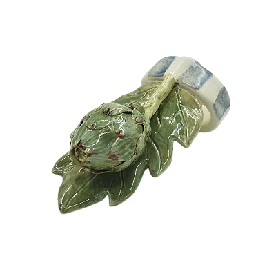 PORTA GUARDANAPO DECORATIVO DE ALCACHOFRA