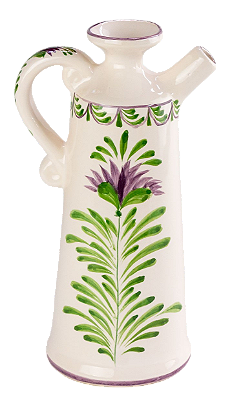 GALHETA PARA AZEITE FLOR DE ALCACHOFRA