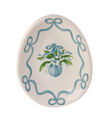 PRATOS OVAIS P CHARLOTTE AZUL