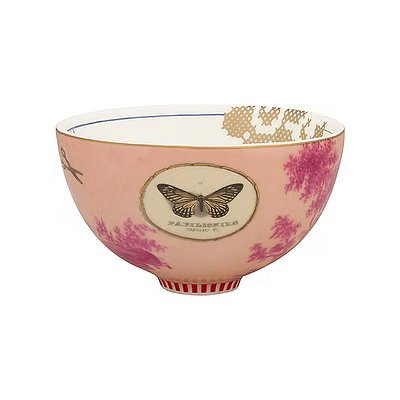 Tigela 12 Butterfly Rosa - Heritage