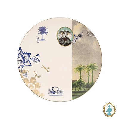 Prato Raso 20 Palm Branco - Heritage
