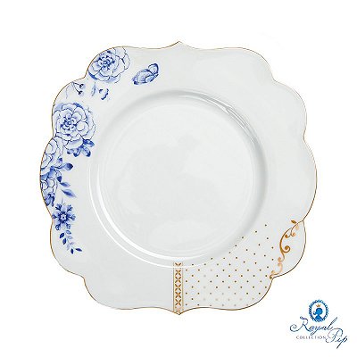 Prato de Sobremesa Flowers - Royal White