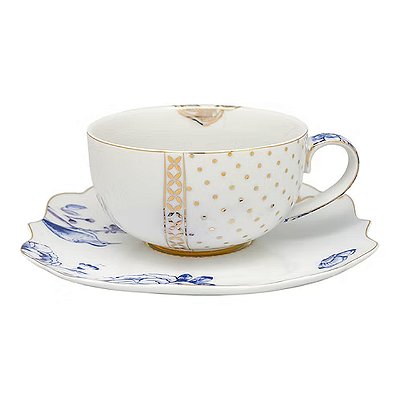 Xícara De Chá c/ Pires - Royal White