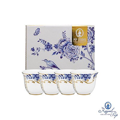 Set/4 Chaffe Cup Branco - Royal White