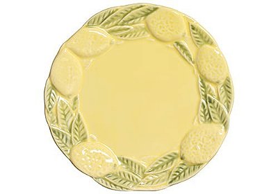 Pratos rasos relevo Limão Siciliano