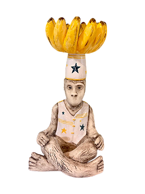 MACACO CRISTIANO FRUTEIRA BANANAS