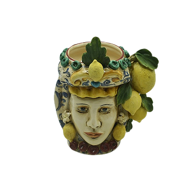 VASO CABEÇA MORO MULHER P LIMÕES