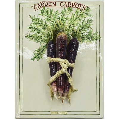 PLACA G GARDEN CARROTS