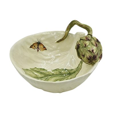 BOWL DE REPOLHO M COM APLICAÇÃO DE ALCACHOFRA