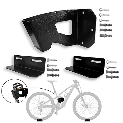 Suporte de Parede para Bike na Horizontal  Pedivela