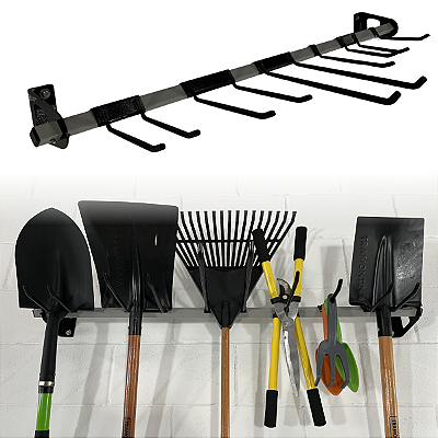Suporte de Parede e Organizador de Ferramentas de Jardim Médio