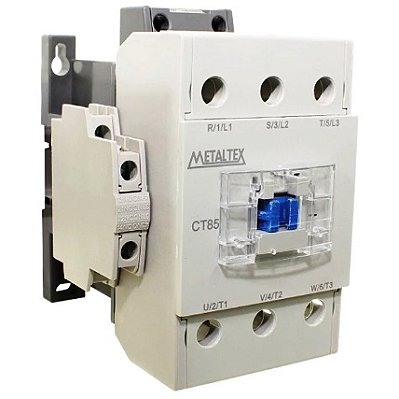 CONTATOR TRIPOLAR 85A/AC3 - BOB: 220VCA - AUX:2NA+2NF