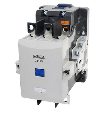 CONTATOR TRIPOLAR 125A/AC3 - BOB: 220VCA - AUX:2NA+2NF