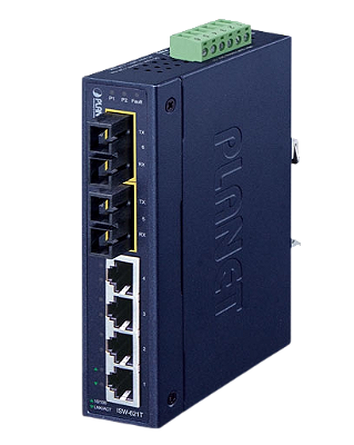 Switch Industrial Planet ISW-621TS15 6 Portas