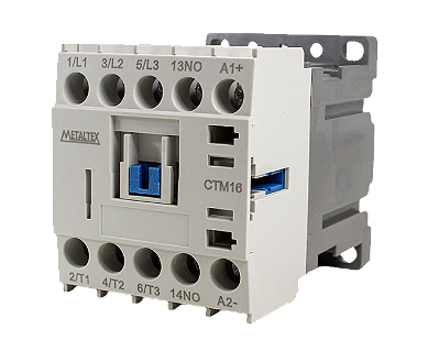 MINI CONTATOR 15A/AC3 - BOB: 220VCA - AUX: 1NA