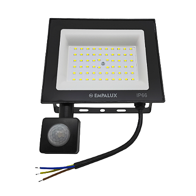 Refletor LED IP66 100W com Sensor