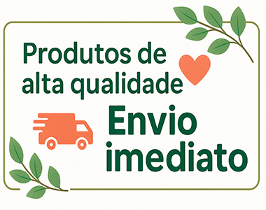Produtos de alta qualidade - Envio imediato