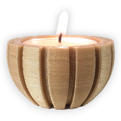 Porta-Velas 3D
