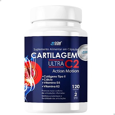 CARTILAGEM ULTRA C2 120 CÁPSULAS