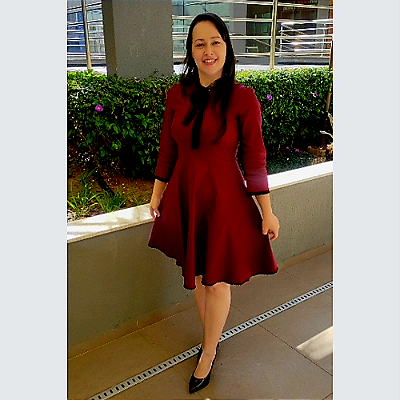Vestido Feminino 3/4