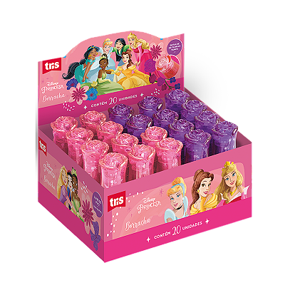 Borracha Batom Princesas 1 unidade