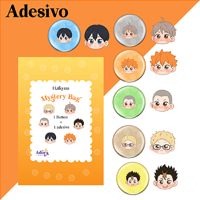 Mystery bag, blind box, pacote misteriosos, surpresa Haikyuu