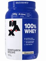 100% Whey Pote 900G - Max Titanium Cookies & Cream