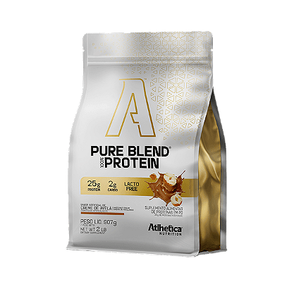 Atlhetica Pure Blend 100% Protein Lacto-Free (Pacote 907g) Creme de Avelã