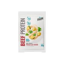 SACHE WHEY BEEF PROTEIN ABACAXI COM HORTELÃ SHARK PRO 35gr