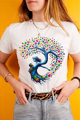 Camisa Amor de Mãe Raiz Autismo