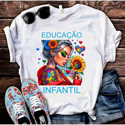 Camisa educação especial A4