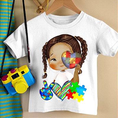 Camisa autismo nao tem cara a6