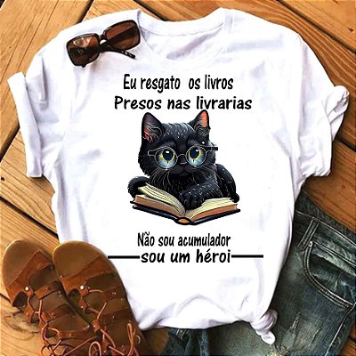 Camisa livros
