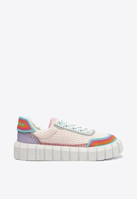 TENIS SCHUTZ BALI TRICO - BRANCO ROSA