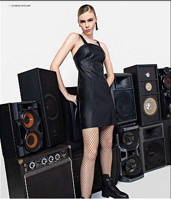 VESTIDO SLY WEAR - PRETO